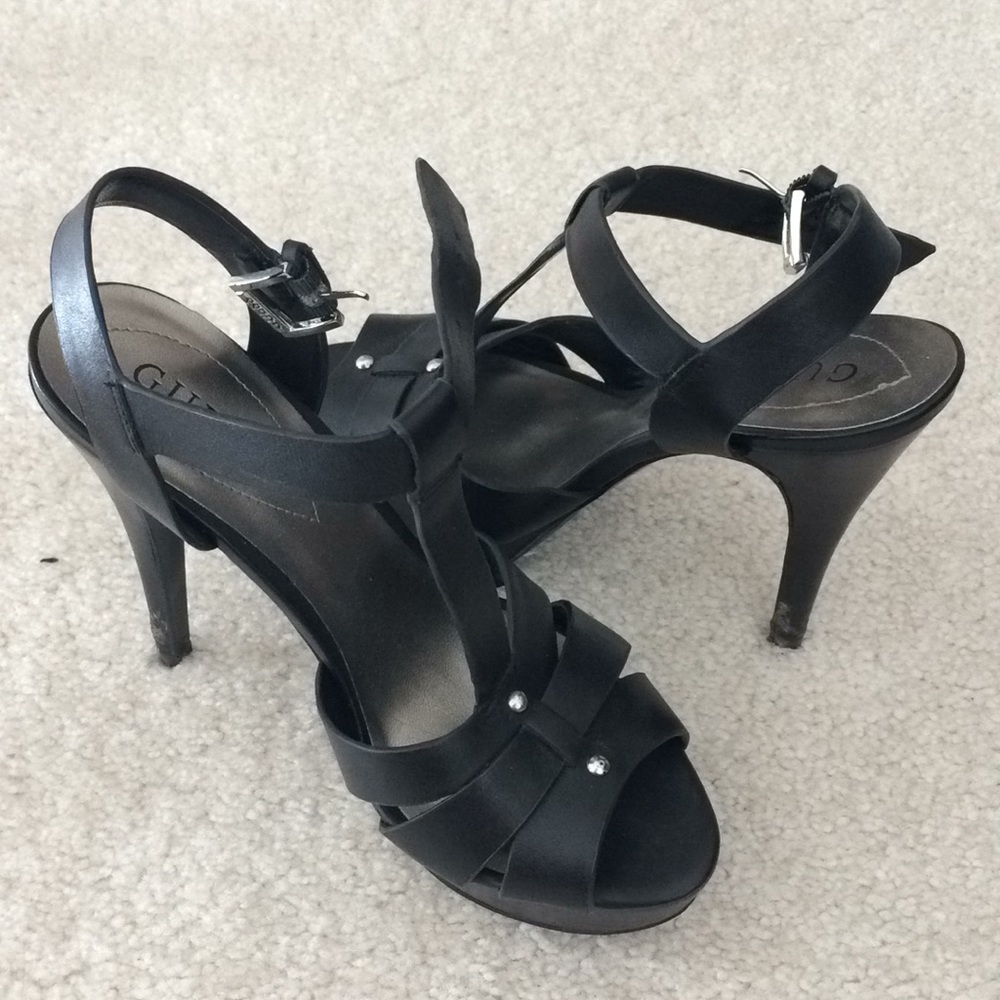 GUESS platform heels